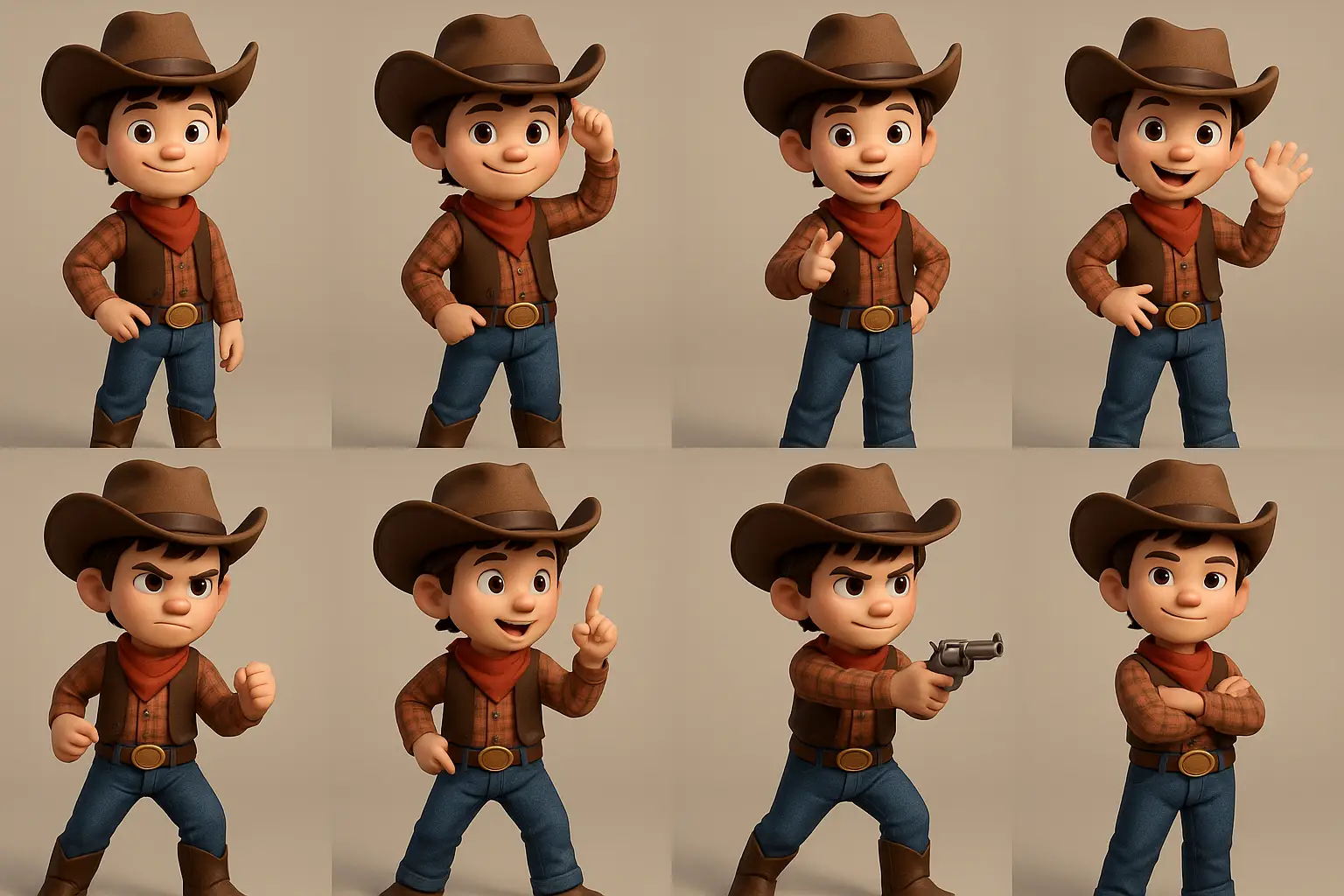 3D Character Turnaround