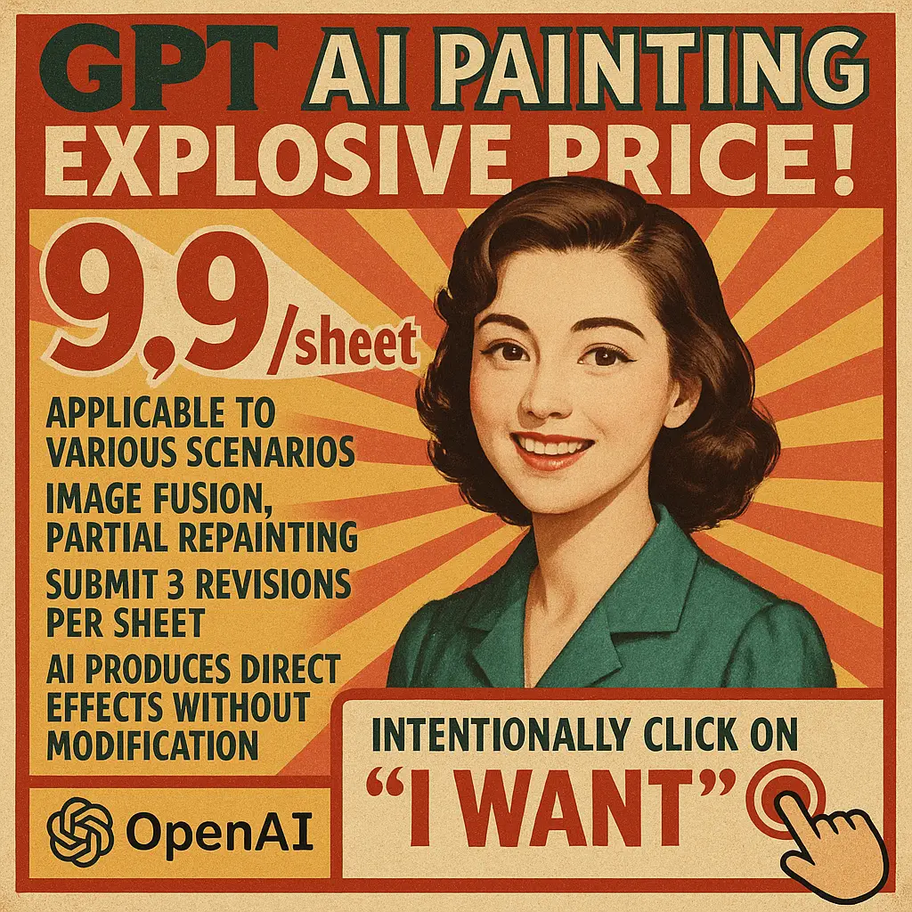 Vintage Promotional Poster