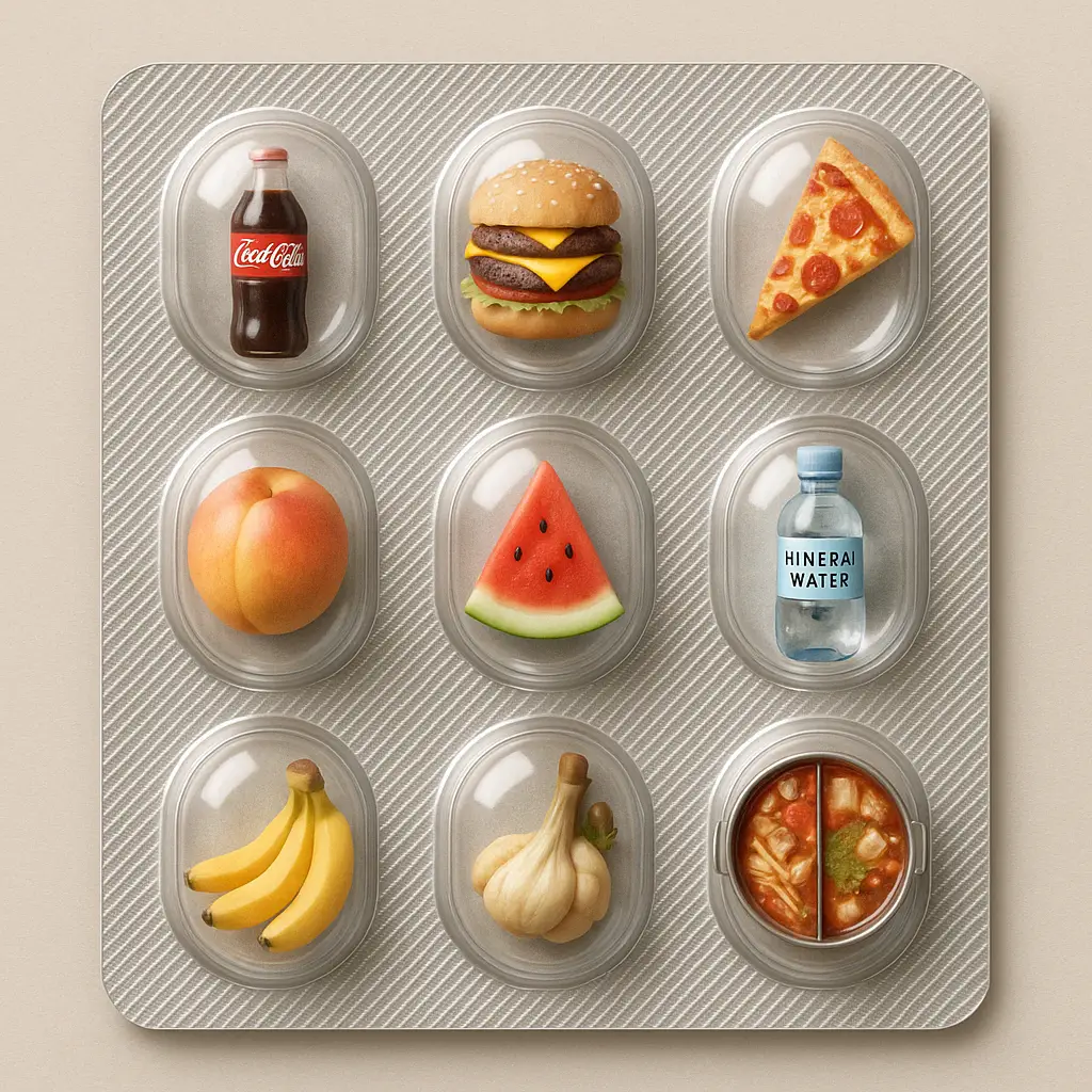 Food Pill Capsules
